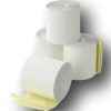 5 Rouleaux, bobine de caisse autocopiant 2 feuillets  blanc - jaune 76 x 70 x 12 mm pour imprimante impact