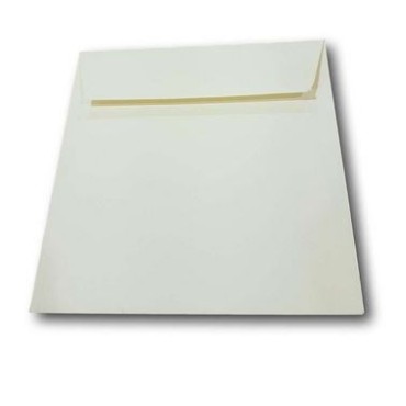 Enveloppes prestiges carrées ivoires 165 x 165mm