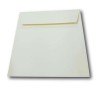 Enveloppes prestiges carrées ivoires 165 x 165mm