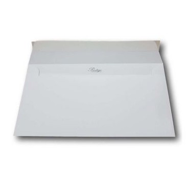 Enveloppes prestiges blanches 110 x 220mm