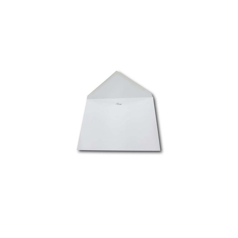 Enveloppes prestiges blanches pointues 162 x 229mm