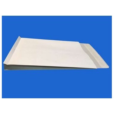 Enveloppe pochette avec soufflet blanche 229 x 324 +30mm