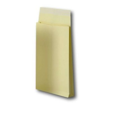 Enveloppe pochette avec soufflet blanche 229 x 324 +30mm