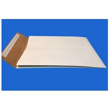 Enveloppe pochette avec soufflet banche 229 x 324 +30mm