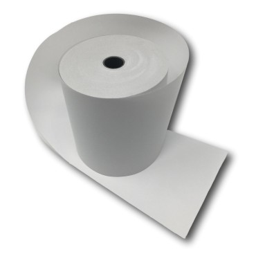 Bobine Papier Thermique, 80 x 80 x 12 mm, rouleau thermique pour ticket de caisse et reçus. 1 pli