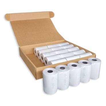 Achat TPE en ligne : 3 Cartons de 20 rouleaux papier thermique 57*40*12